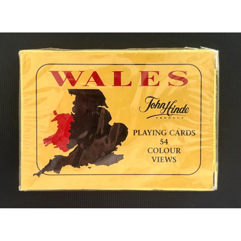 John Hinde Wales 54 Color Views Vintage Playing Card Deck With Scenic Landmarks